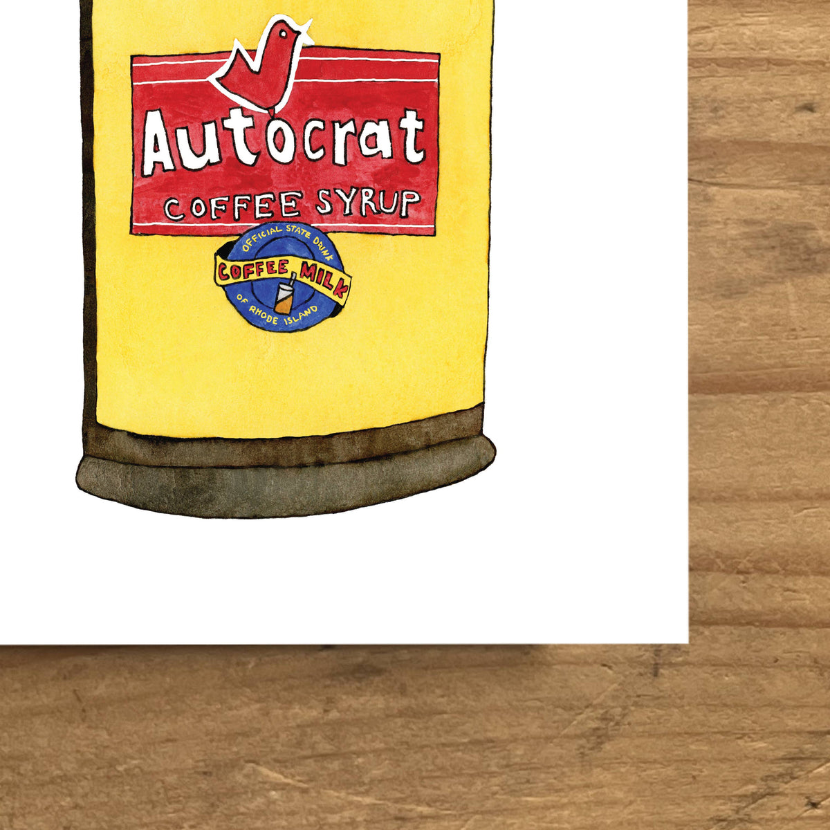 Autocrat Coffee Syrup Print (5x7)