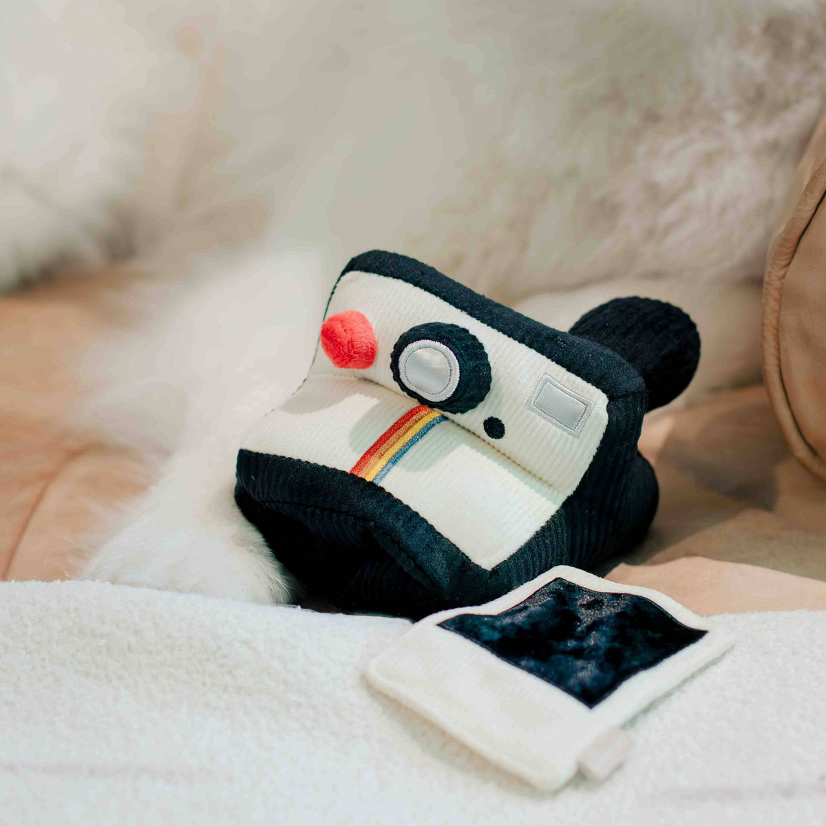 Instant Camera Enrichment Dog Toy