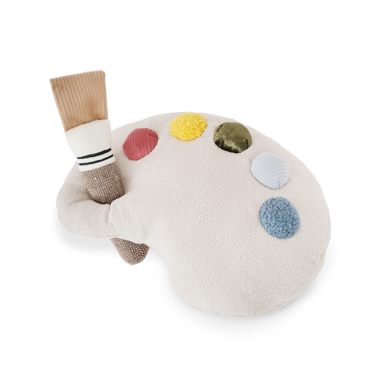 Paint Palette and Brush Enrichment Dog Toy