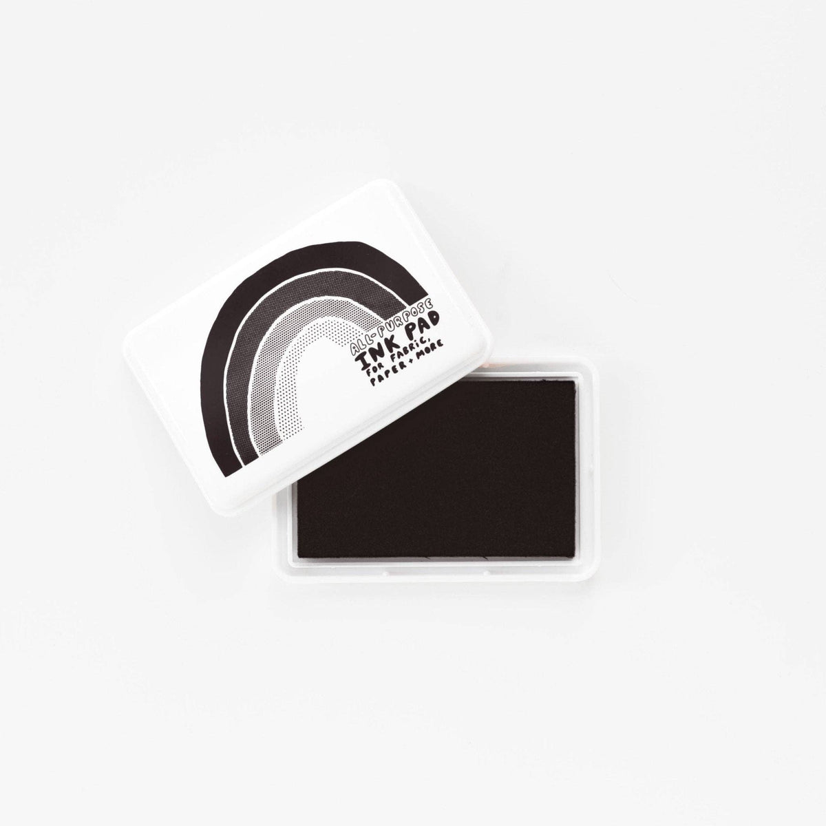 All Purpose Stamp Pad (Black, Permanent Waterproof Ink)