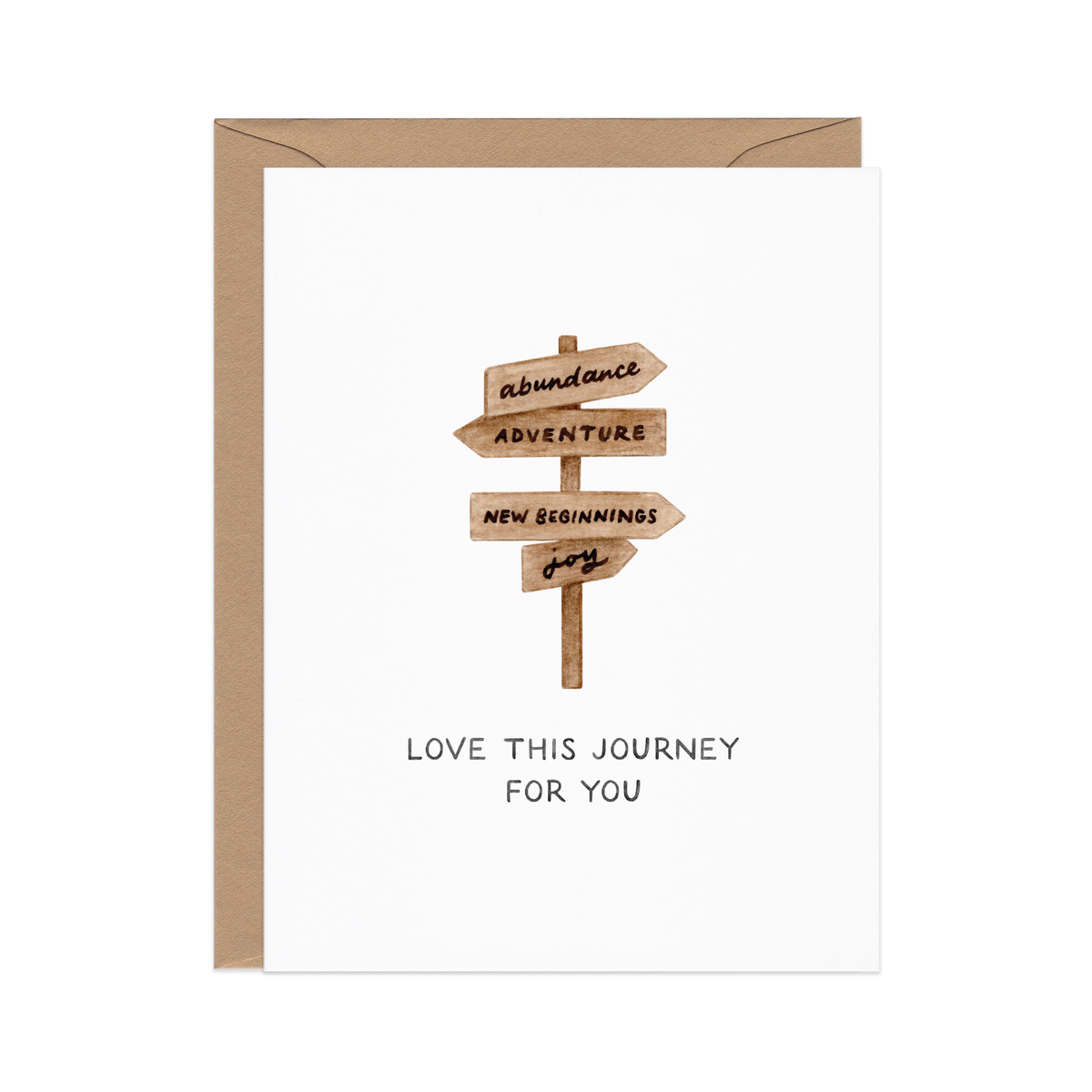 Love This Journey Congrats Card