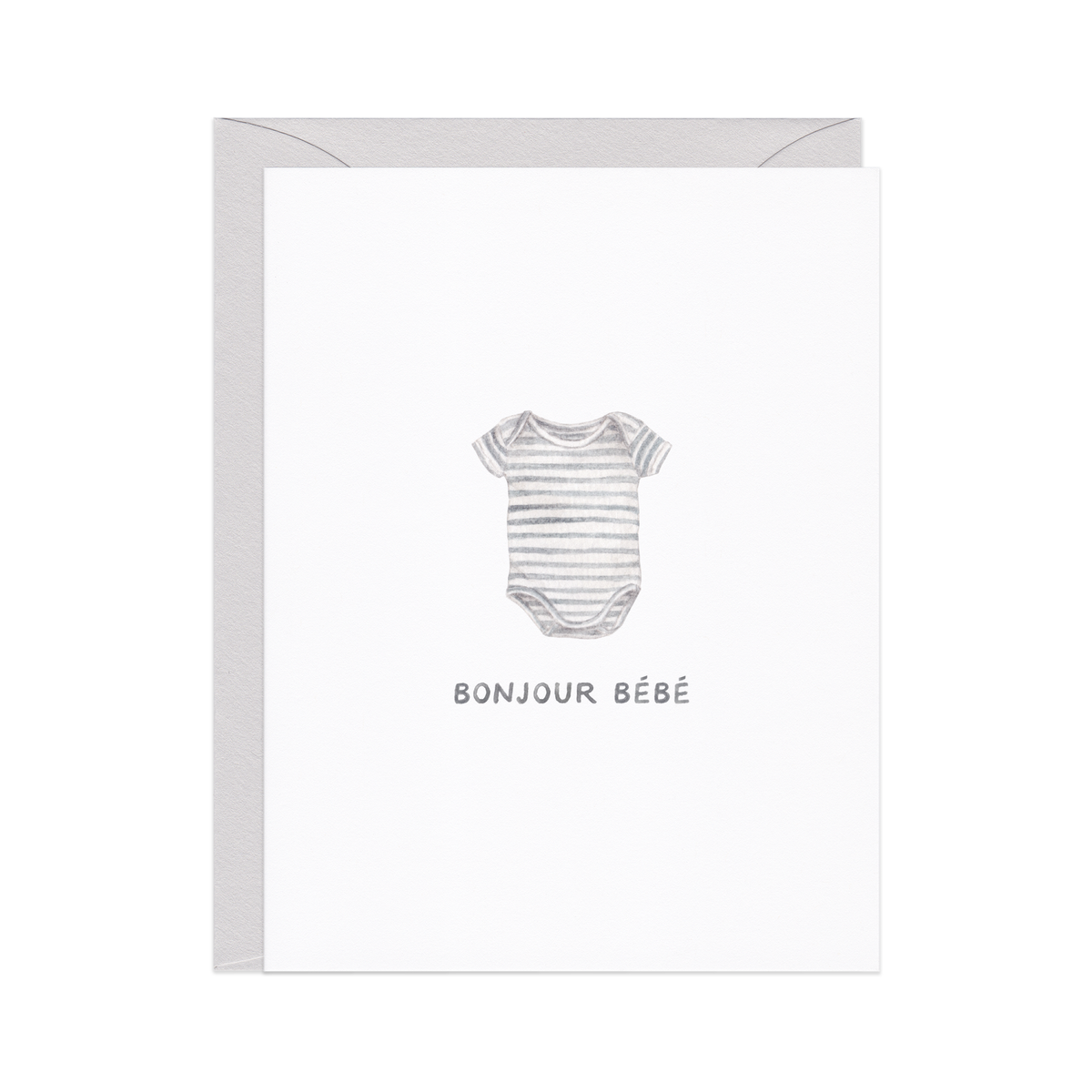 Bonjour Bebe New Baby Card