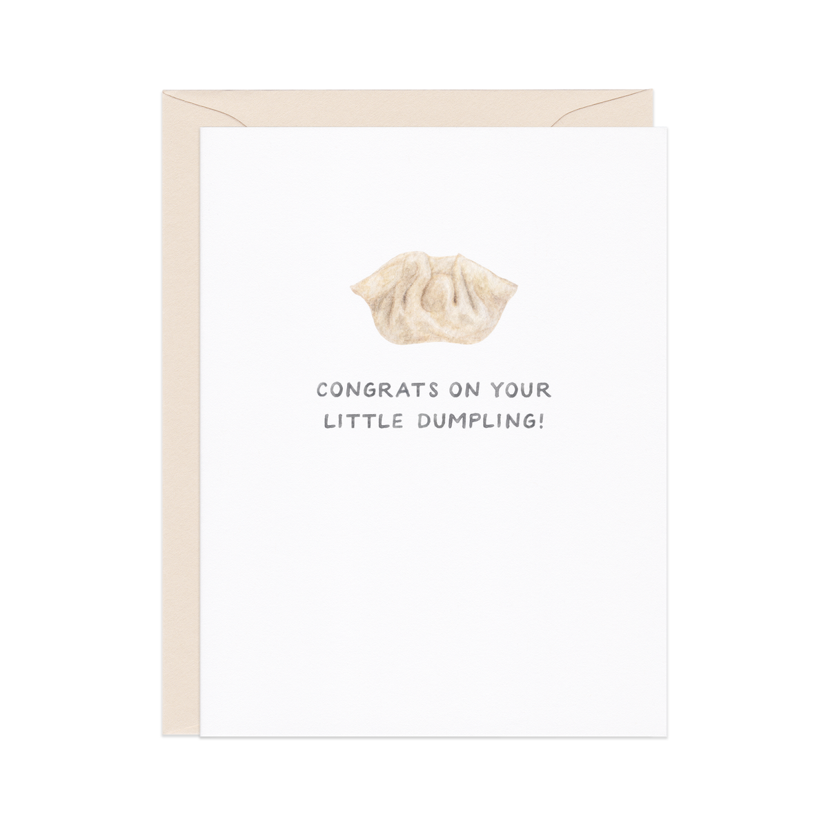 Little Dumpling New Baby Card