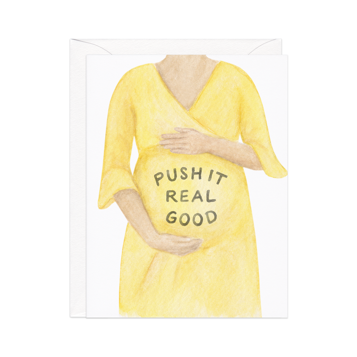 Push It New Baby Card