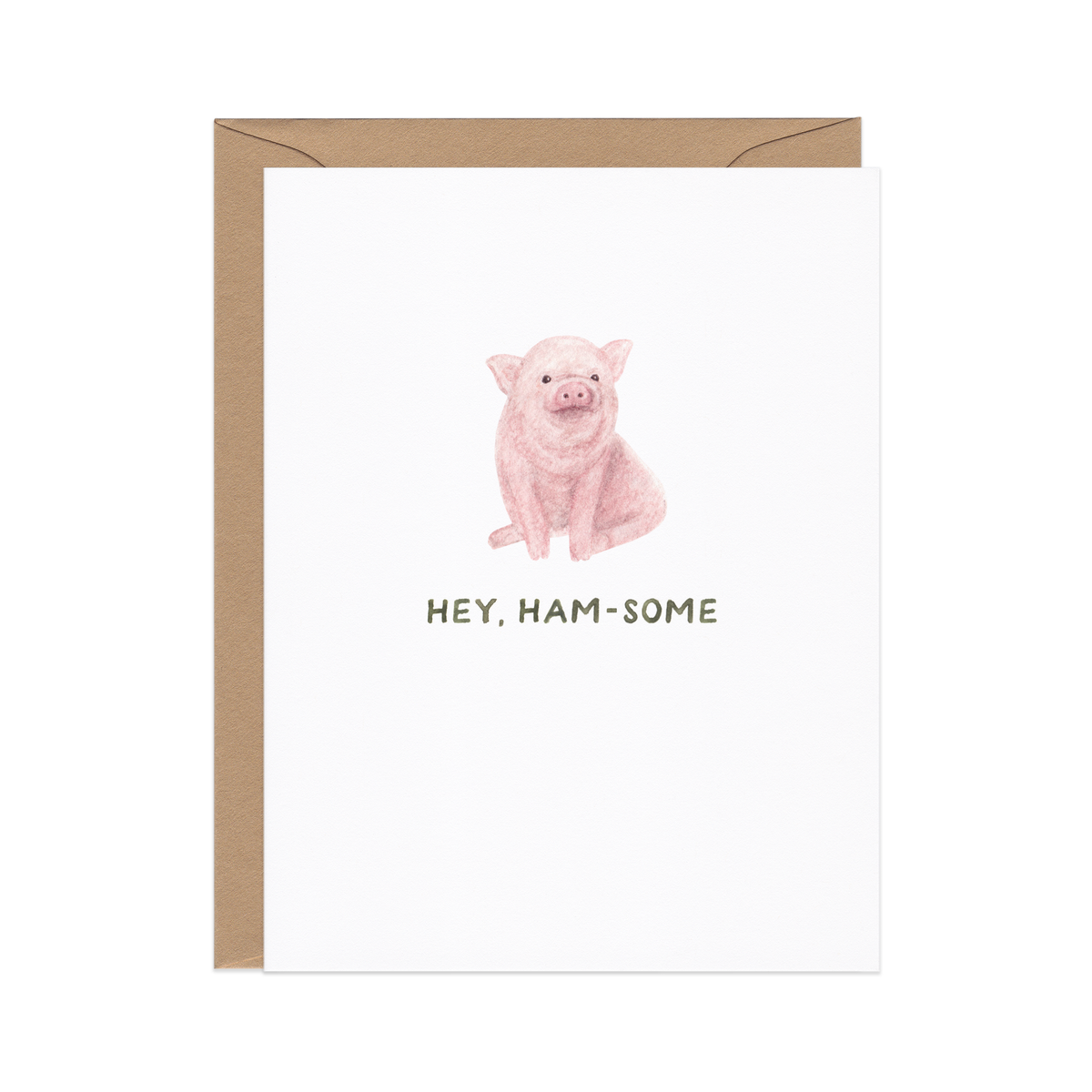 Hey Ham-some Love Card