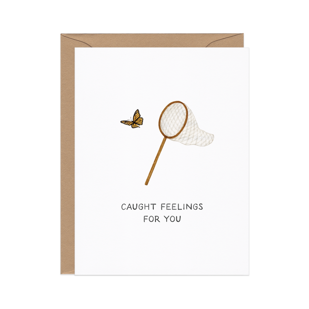 Cuaght Feelings Love Card
