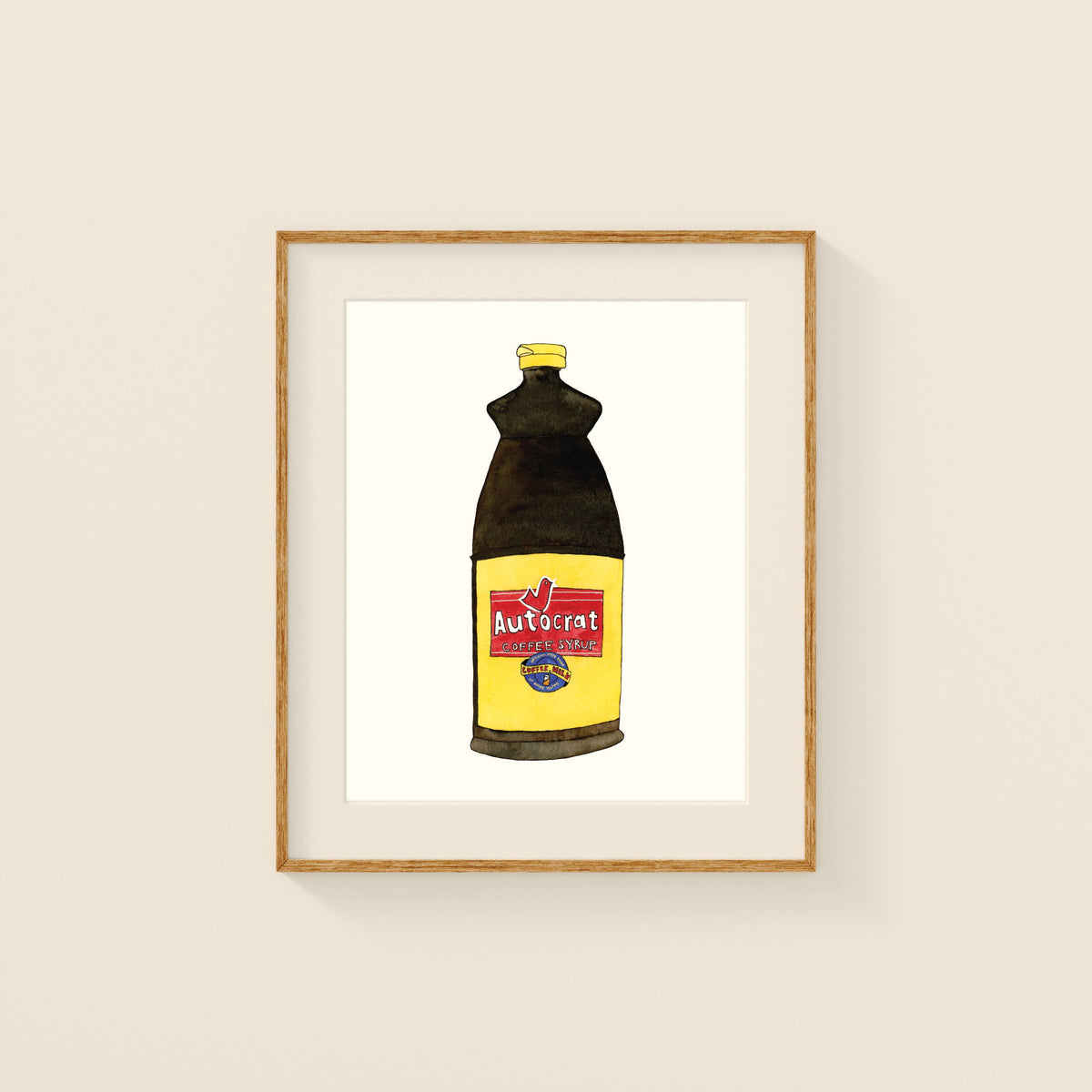 Autocrat Coffee Syrup Print (5x7)