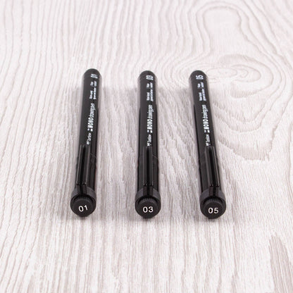 Black Drawing Pens - 3-Pack