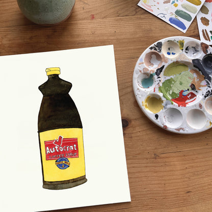 Autocrat Coffee Syrup Print (5x7)