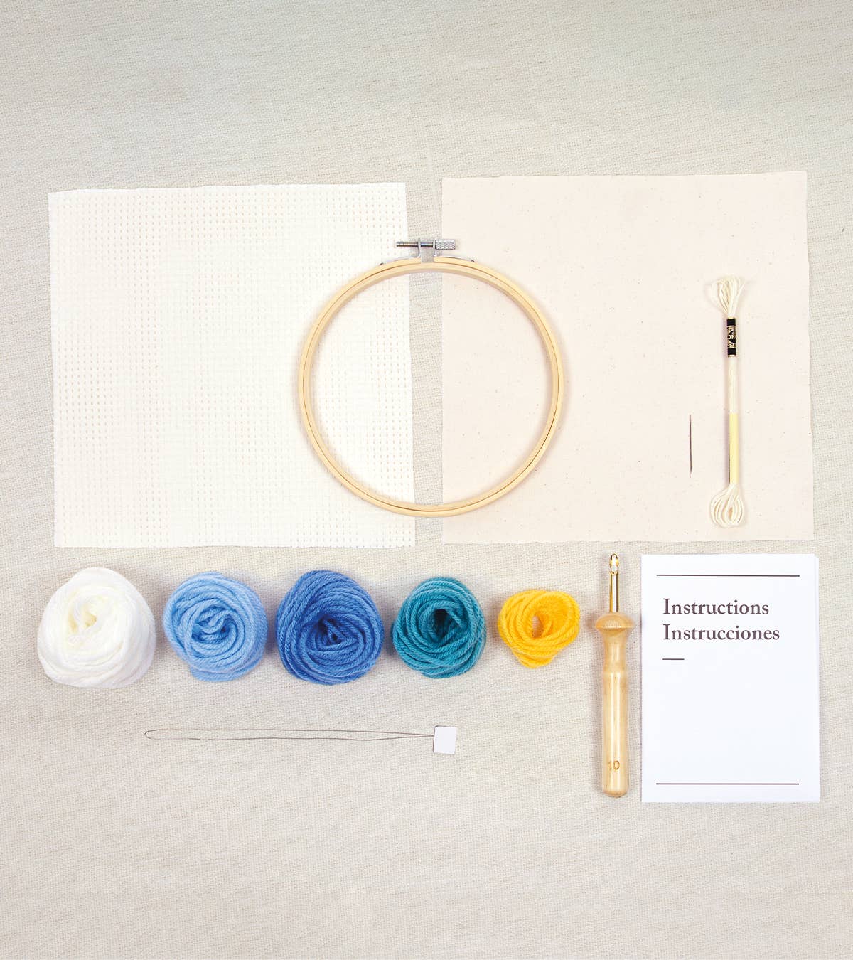 Ocean Punch Needle Kit
