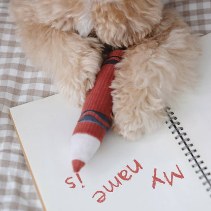 Crayons Enrichment Dog Toy