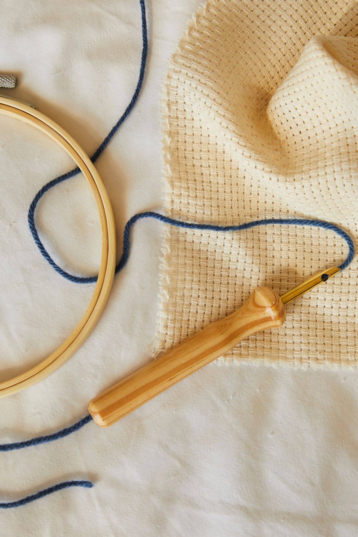 Gentle Flowers Punch Needle Kit