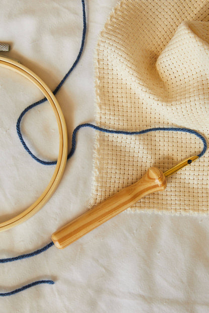Gentle Flowers Punch Needle Kit