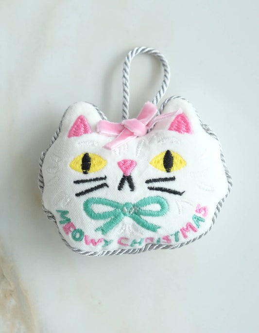 Meowy Christmas Ornament