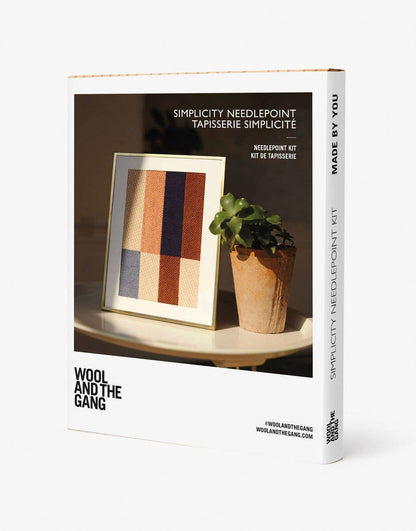 Wool and the Gang Color Block Needlepoint Kit