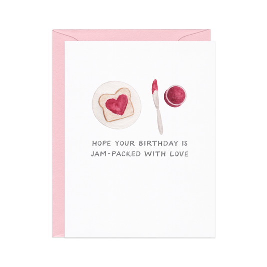 Jam Packed Birthday Card