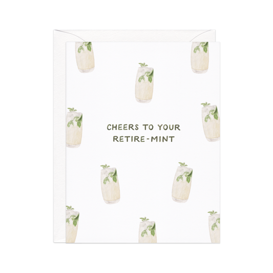Retire-mint Congrats Card