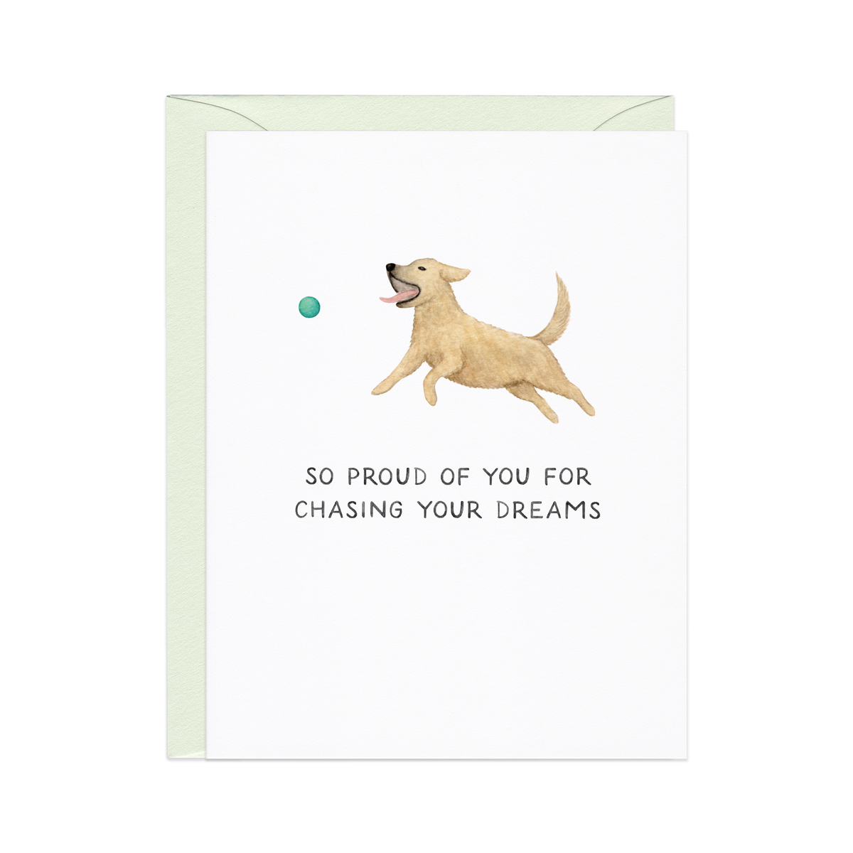 Chasing Your Dreams Congrats Card