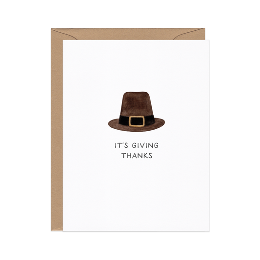 It's Giving Thanks Card