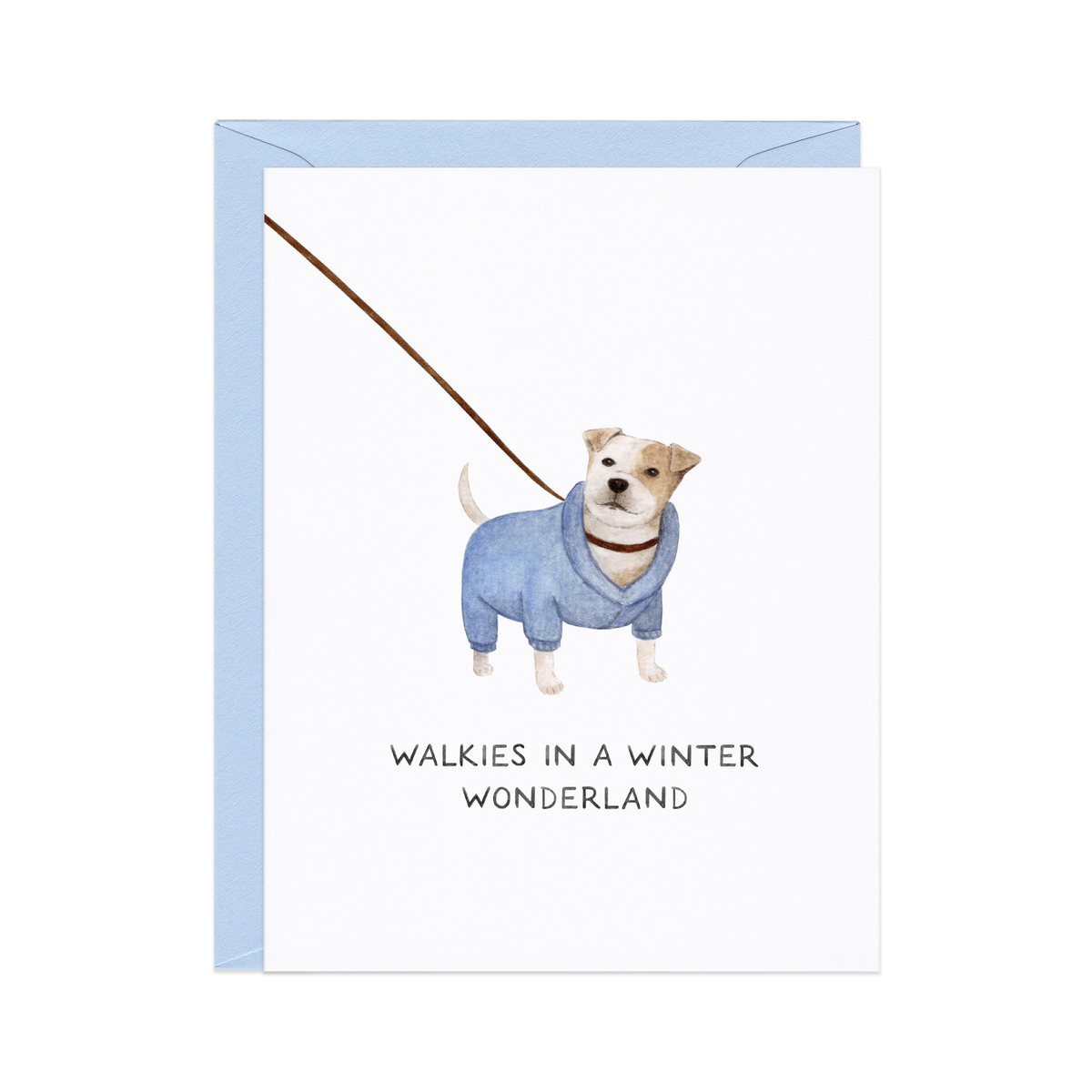 Winter Wonderland Walkies Holiday Card