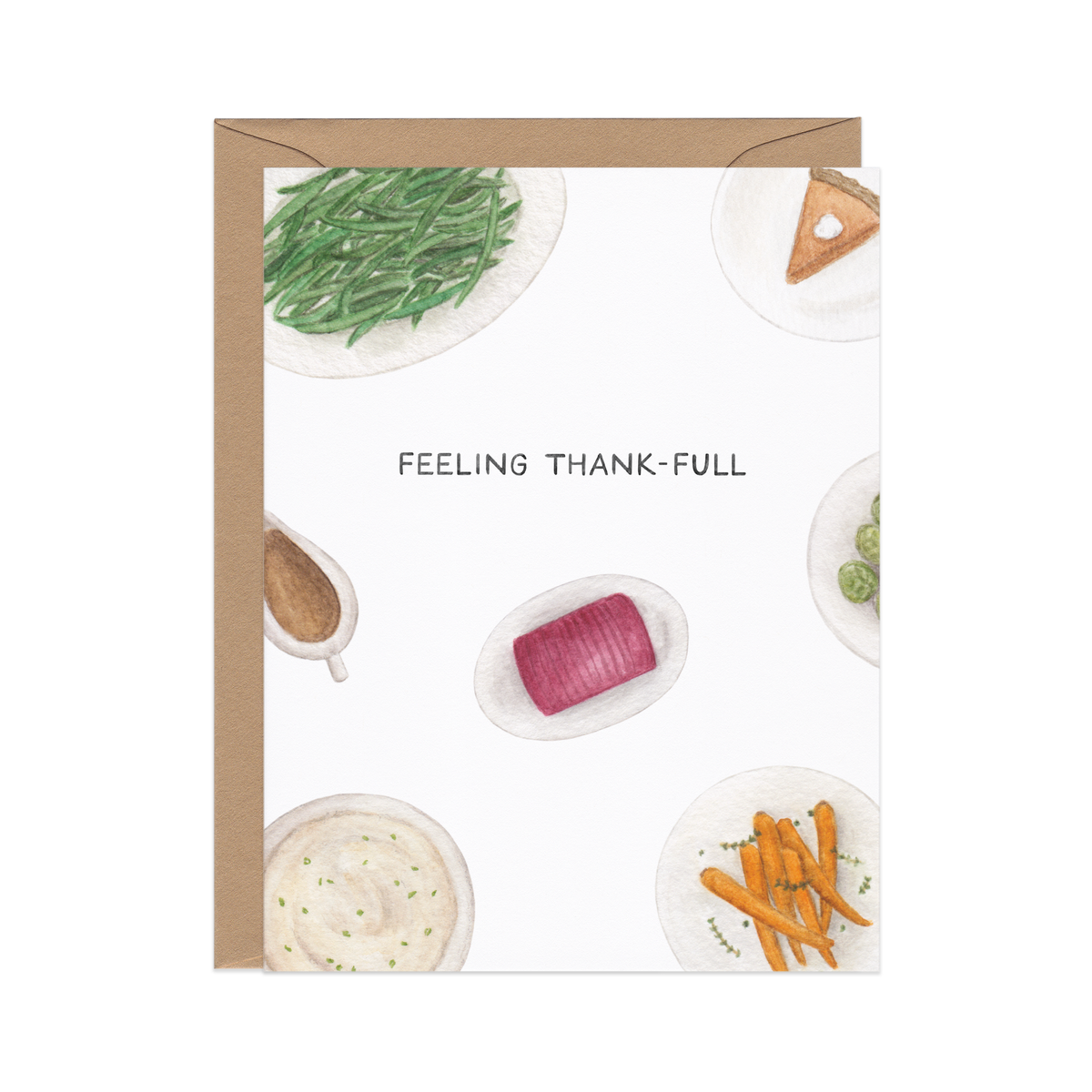 Feeling Thank-full Thanksgiving Card