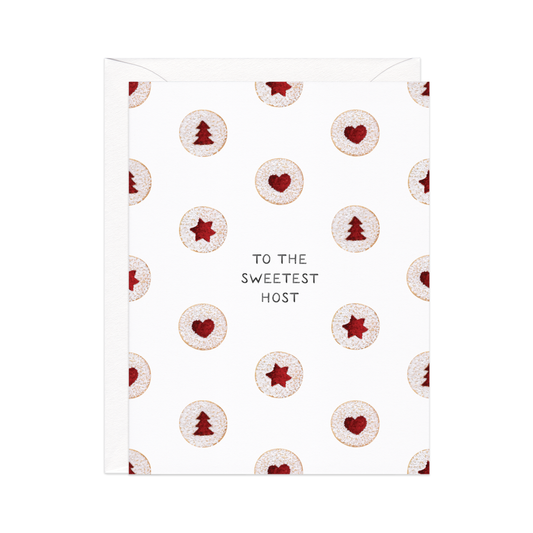 Sweetest Host Thanks Card