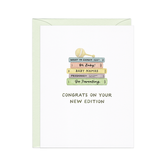 New Edition New Baby Card