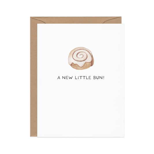 Little Bun New Baby Card