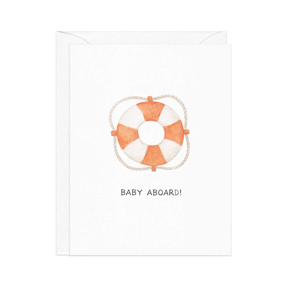 Welcome Aboard New Baby Card