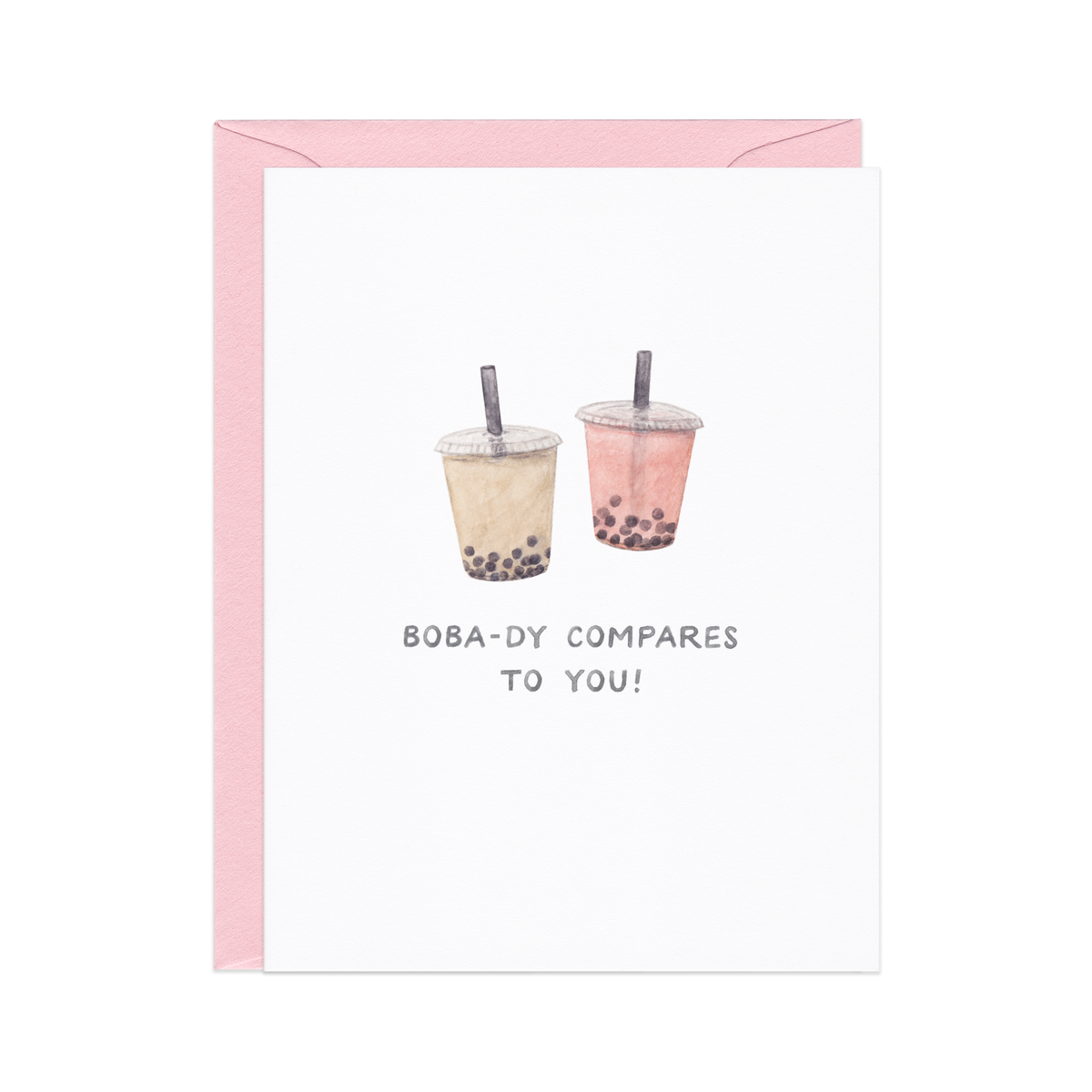 Boba-dy Compares Love Card
