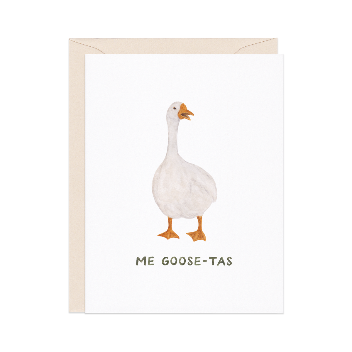 Me Goose-tas Love Card