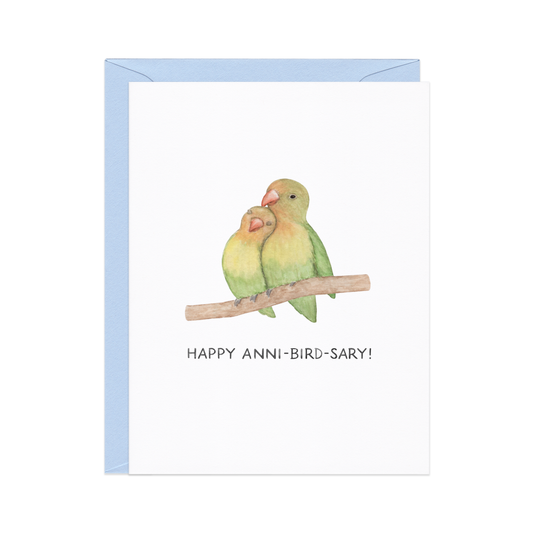 Anni-bird-sary Love Card