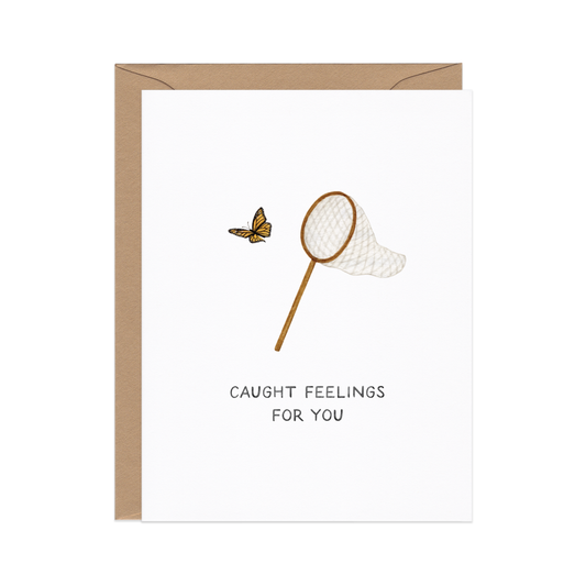 Cuaght Feelings Love Card