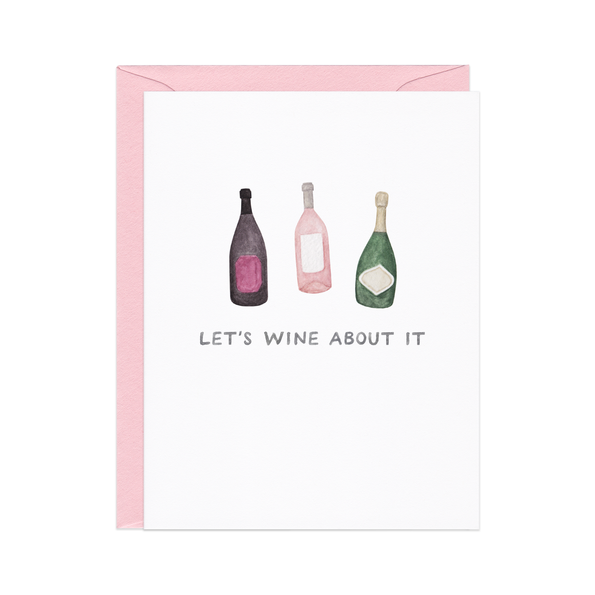 Wine About It Support Card