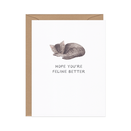 Feline Better Support Card
