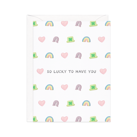 Lucky Charms Thanks Card