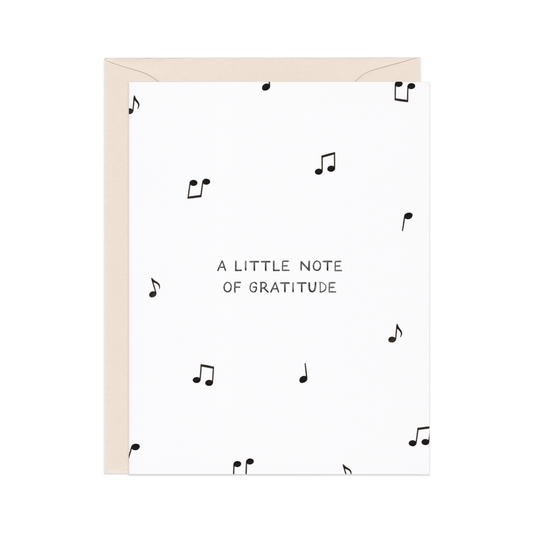 Little Note Thanks Card