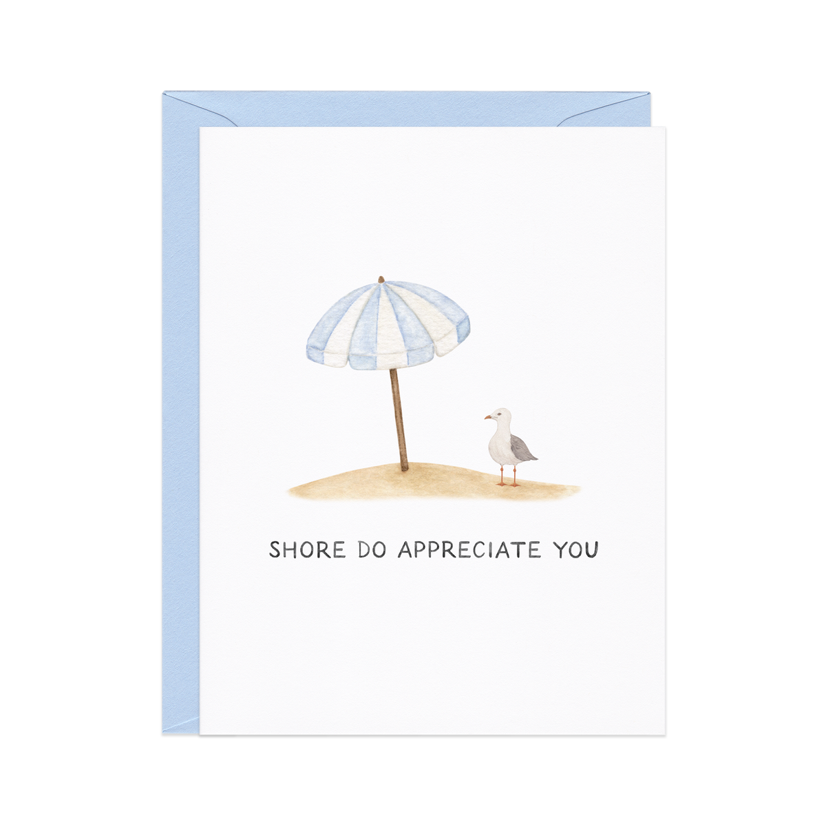 Shore Do Appreciate You Thanks Card