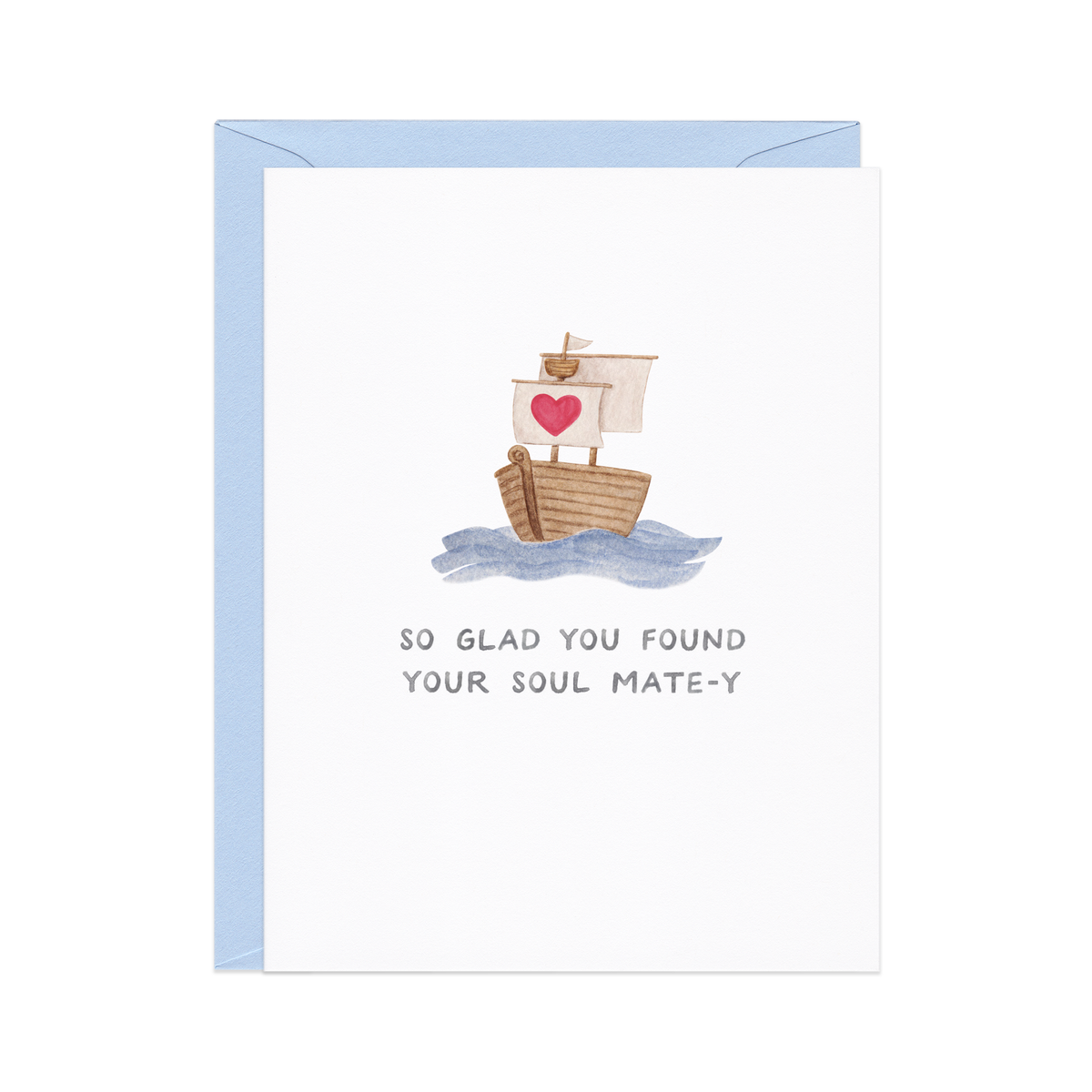 Soul Matey Wedding Card