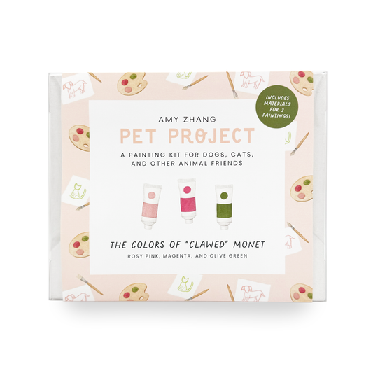 Claude Monet Pet Painting Kit