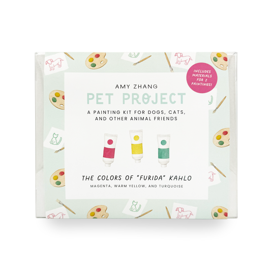 Frida Kahlo Pet Painting Kit