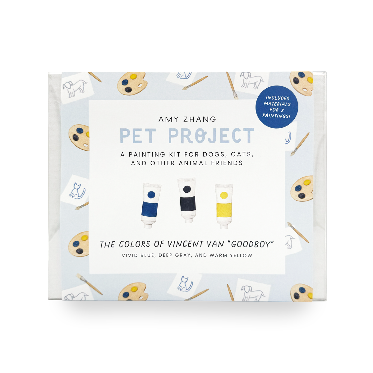 Vincent Van Gogh Pet Painting Kit