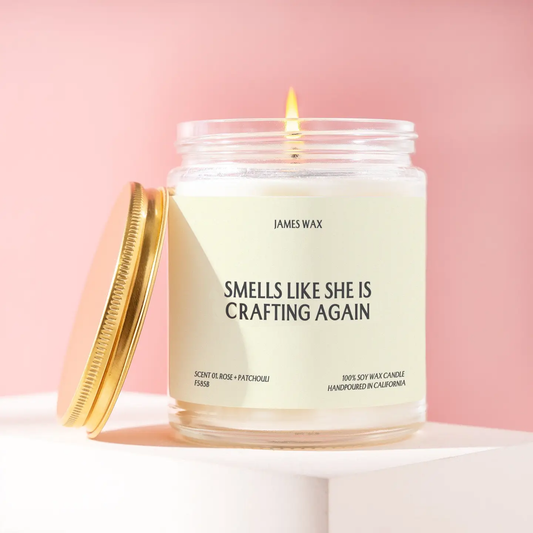 Crafting Time Candle (Mimosa + Pineapple)