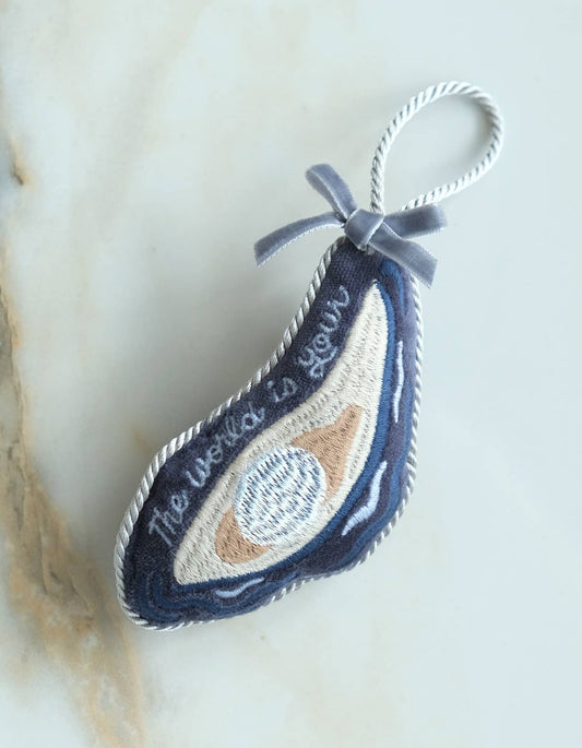 World Is Your Oyster Ornament