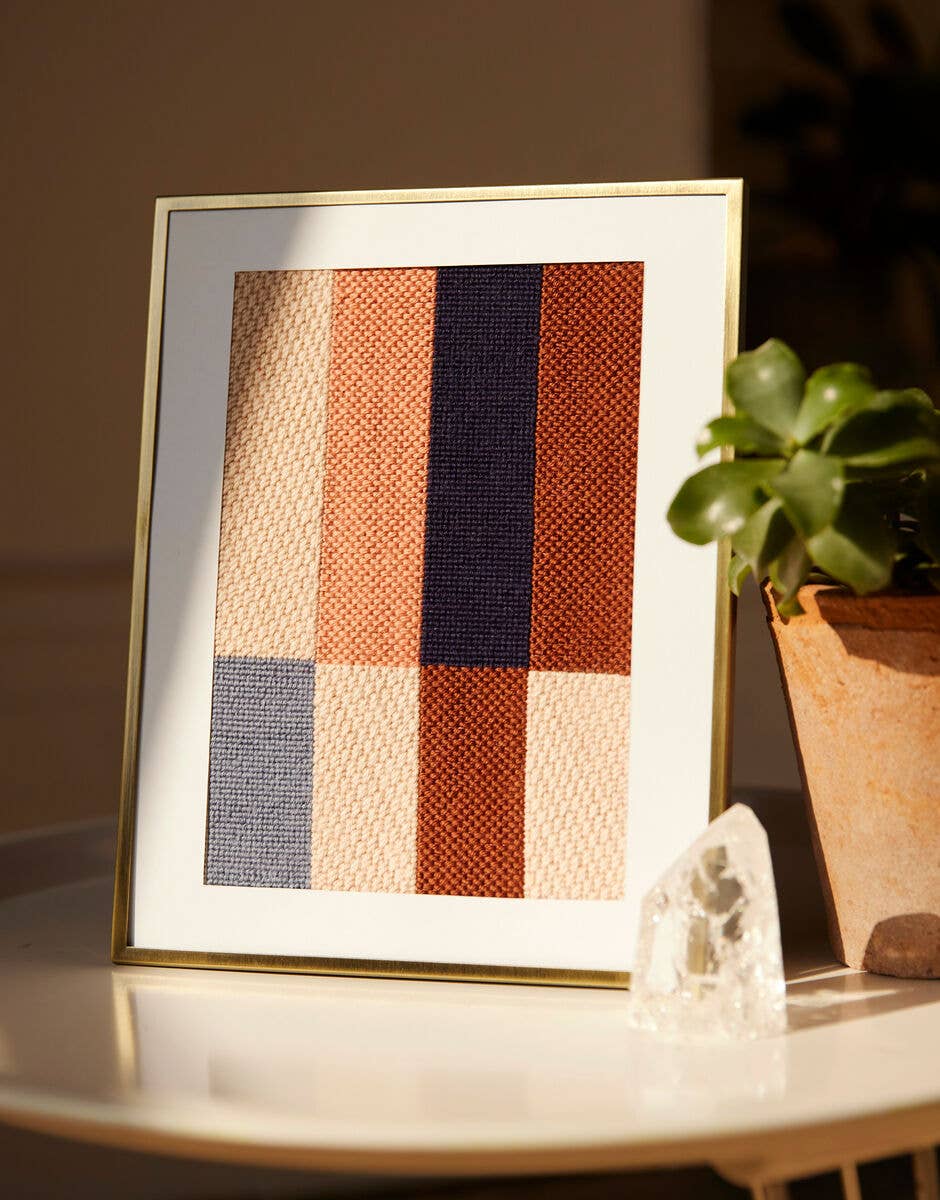 Wool and the Gang Color Block Needlepoint Kit