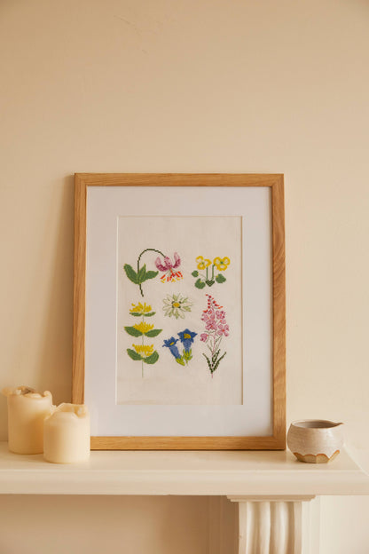 Meadow Flowers Cross Stitch Kit
