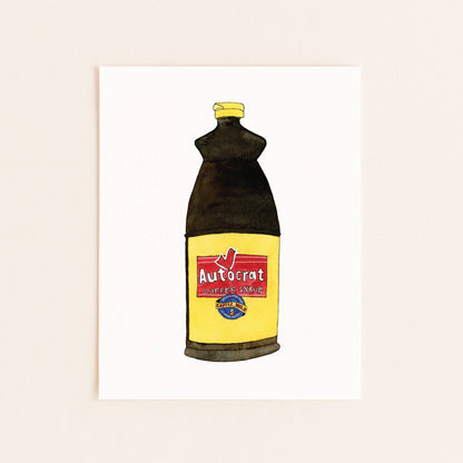 Autocrat Coffee Syrup Print (5x7)