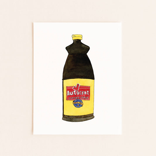 Autocrat Coffee Syrup Print (5x7)